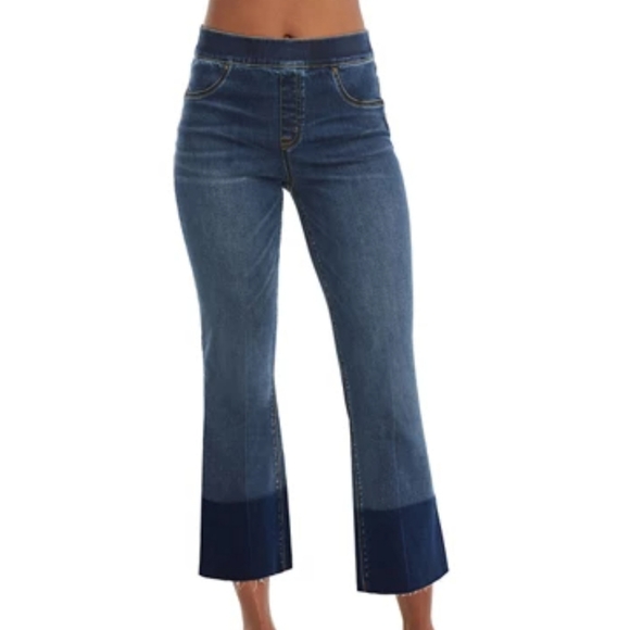 SPANX Denim - SPANX Cropped Flare Jeans